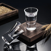 Copa de licor de vidrio pequeño con sabor a copa de lujo de 30 ml para bebidas espirituosas
