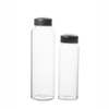 Botellas de agua de vidrio de venta caliente 400ml con tapas