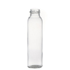 Botellas de vidrio cilíndrico Paquete de jugo Botella de vidrio para la venta