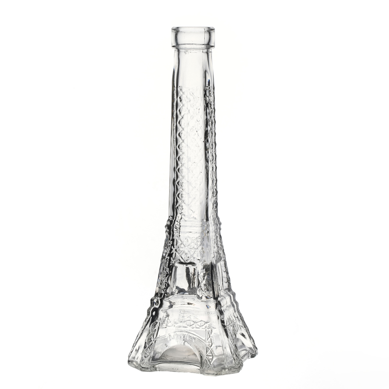 Cristalería Diseño de la Torre Eiffel Envases de bebidas Botellas para beber