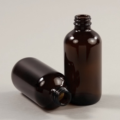 Botellas Boston de vidrio ámbar de 500 ml para uso químico de pesticidas