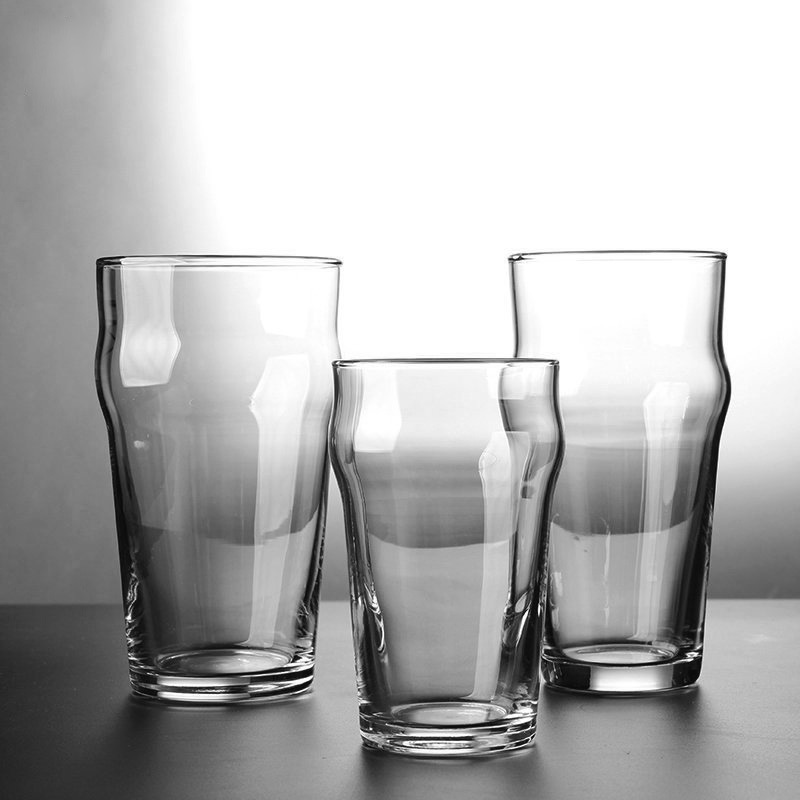 Vasos de cerveza de consumición de la bebida de la taza de cerveza de cristal de gran capacidad popular