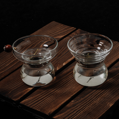 Té de té de vidrio de acero inoxidable Filtro de té de té creativo resistente al calor Filtro de té Filtro de té Filtro